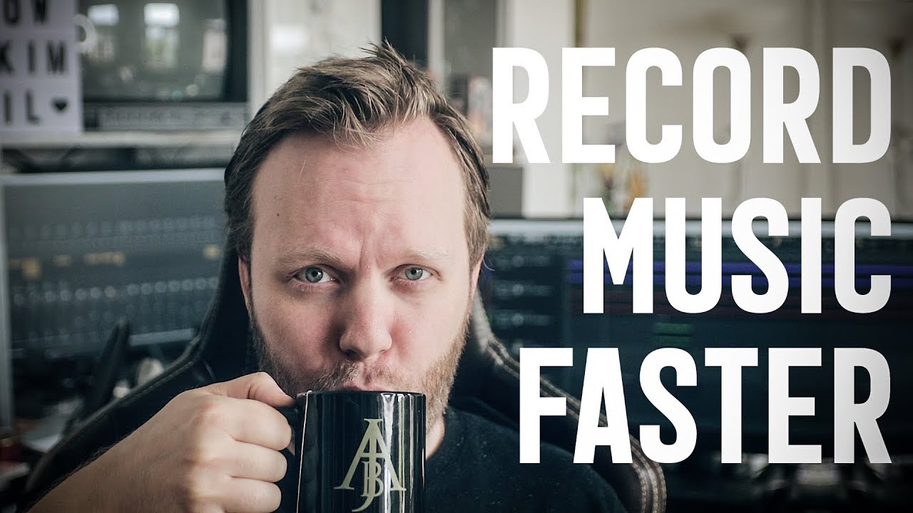 How To Record Music Faster | Home Studio Tips