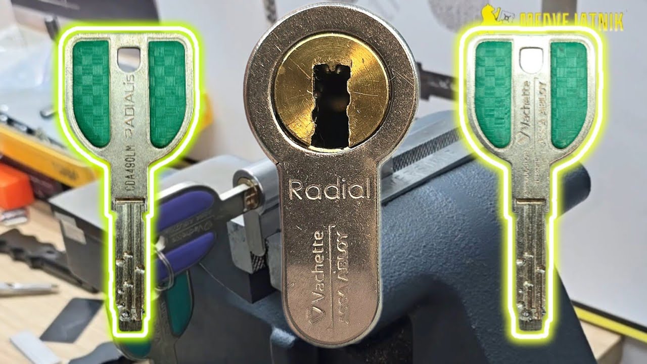 🔑Vachette Radialis Lock pick