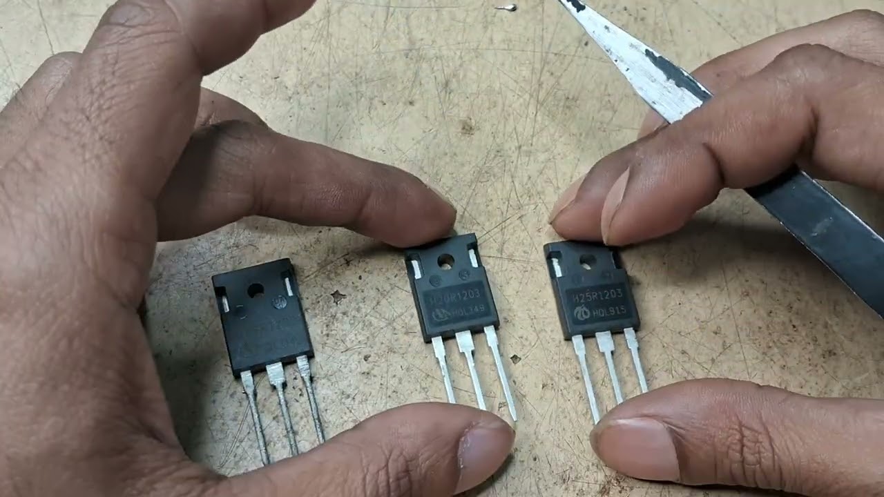 induction cooker's igbt details and how to testing igbt in bengali