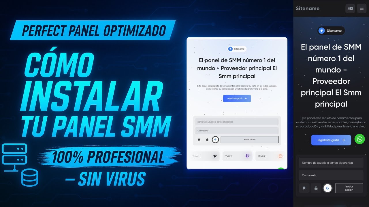 Como Instalar un Script Panel SMM - Perfect panel 2025 Rapido y facil