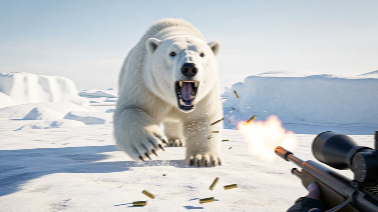 This DIY Rifle Destroyed a 2000 Pound Polar Bear In Seconds!