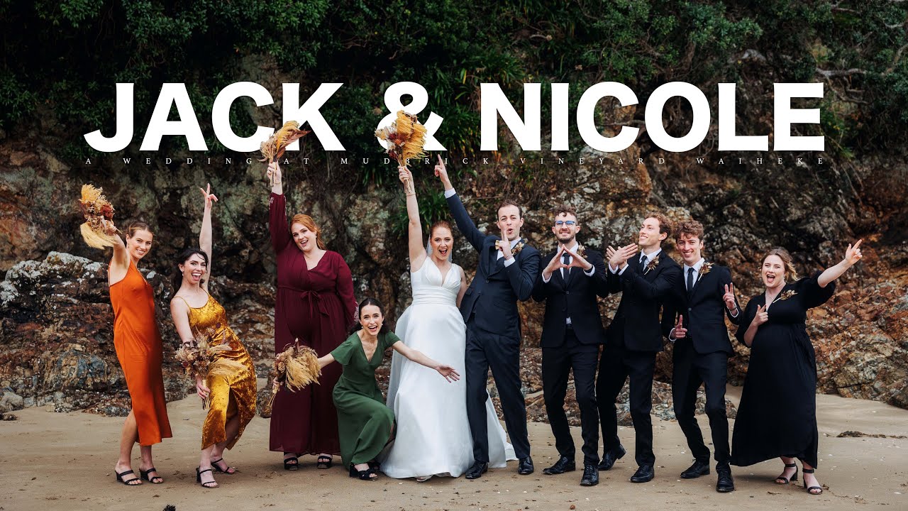 Jack & Nicole&rsquo;s Beautiful Wedding at Mudbrick Vineyard, Waiheke Island