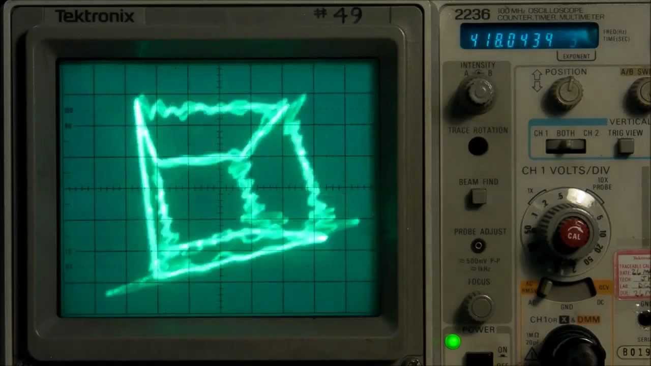 (#0026) Oscillofun on Tektronix 2236