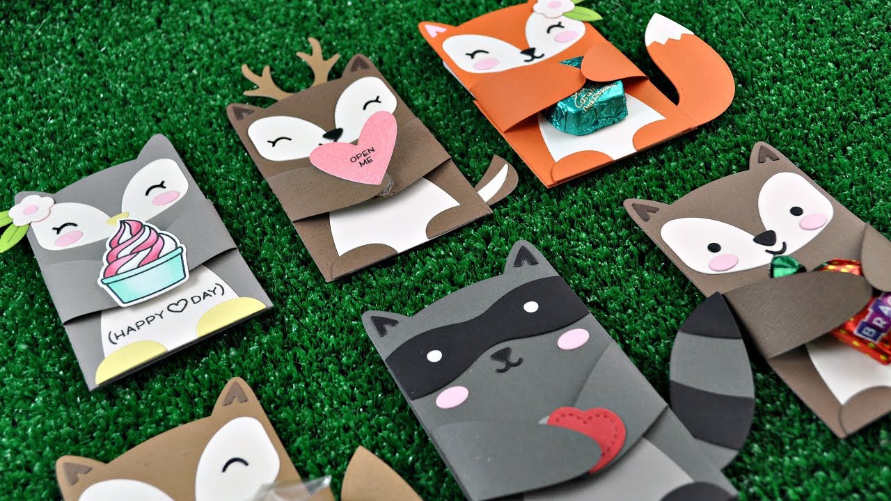 Intro to Woodland Critter Huggers and Stitched Gift Card Pocket