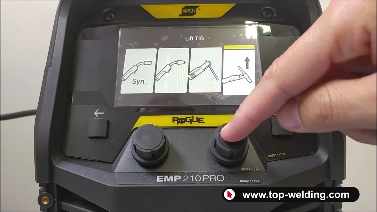 Esab Rogue EM180 and Rogue EMP210 Pro