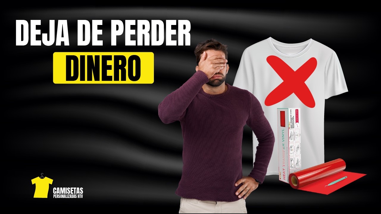 Los 5 errores más comunes que arruinan tus estampados de Vinil Textil (y cómo evitarlos)