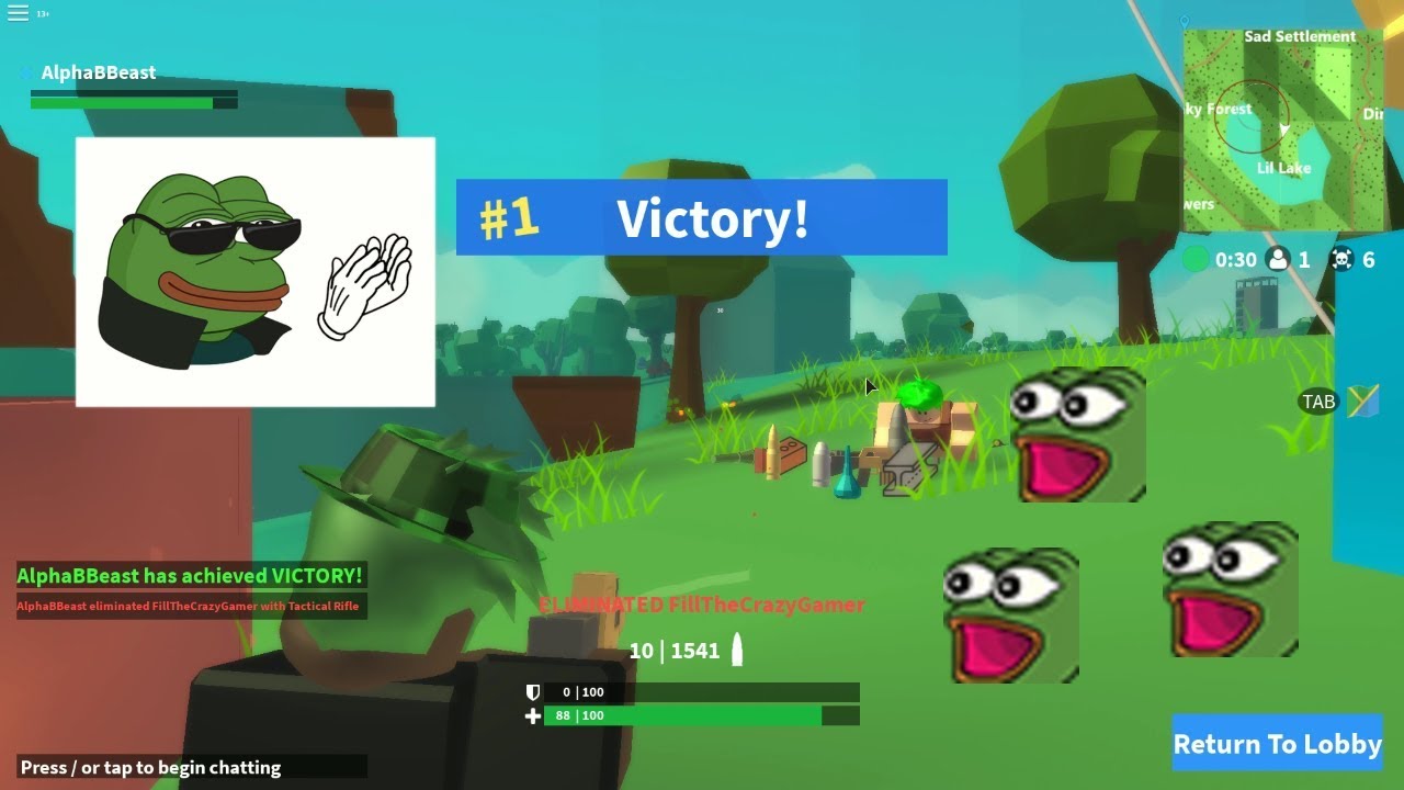 [IslandRoyale] MY FIRST WIN! LETS GO!