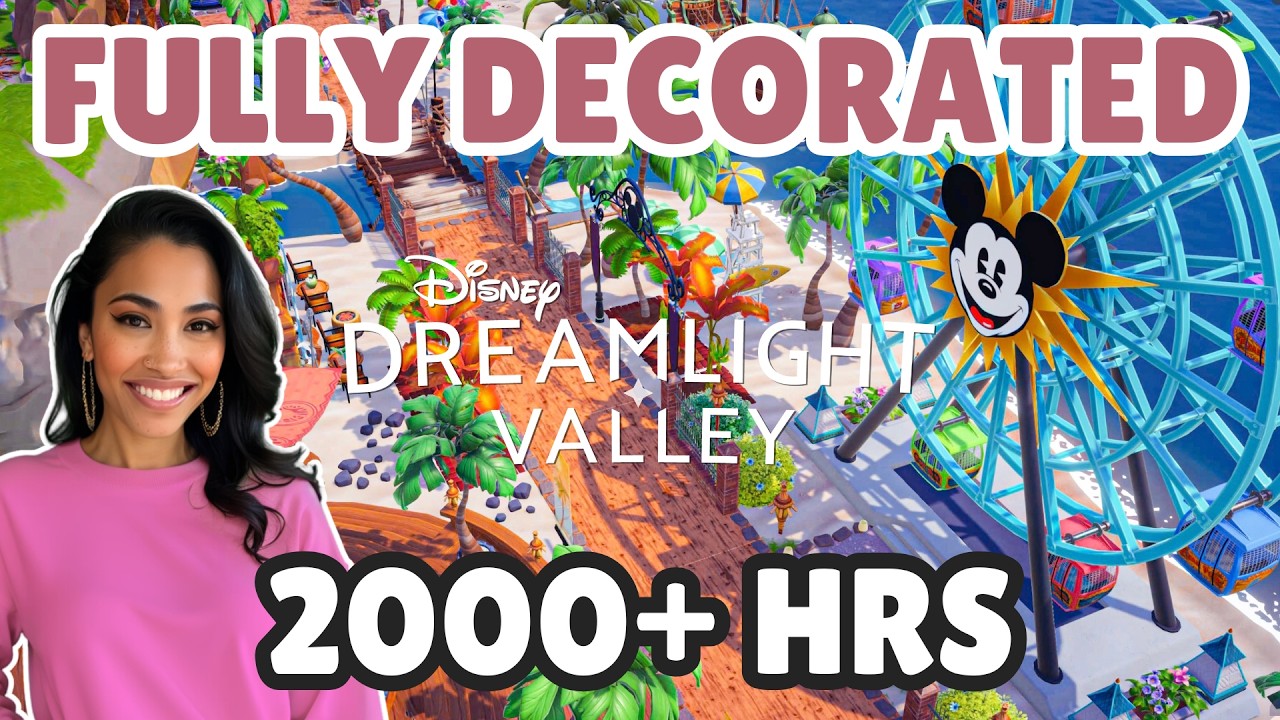Full Valley Tour | 2000+ hrs | PS5 | Disney Dreamlight Valley