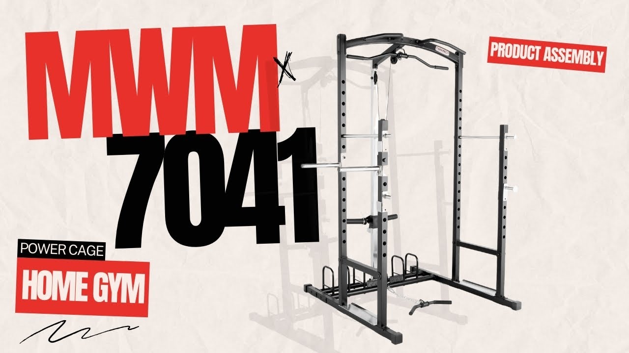 Marcy | Cage Home Gym | Assembly | MWM 7041