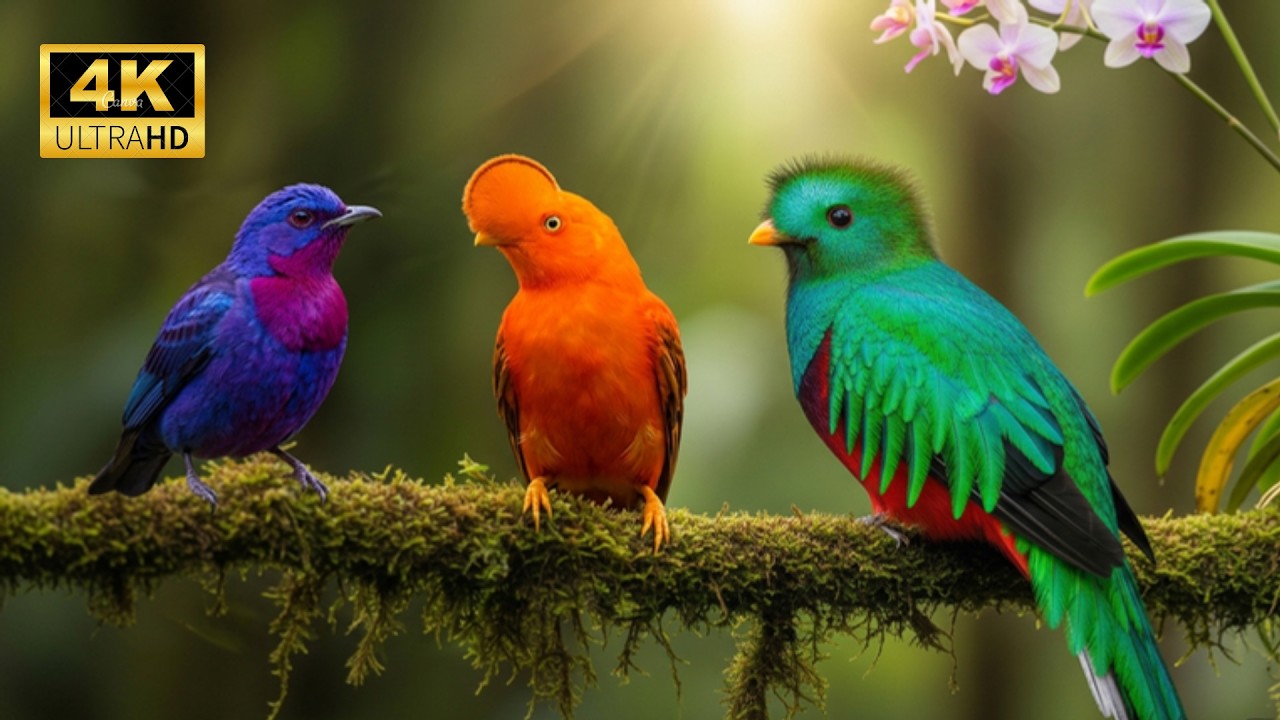🌿 Discover 80 Surprisingly Beautiful Birds 🕊️  4K Wildlife Visuals & Soothing Nature Sounds