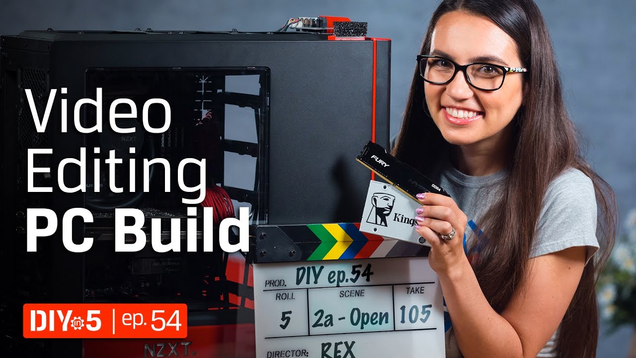 Ryzen 7 or i7? DDR4 or DDR3? - Build a Video Editing PC – DIY in 5 Ep 54