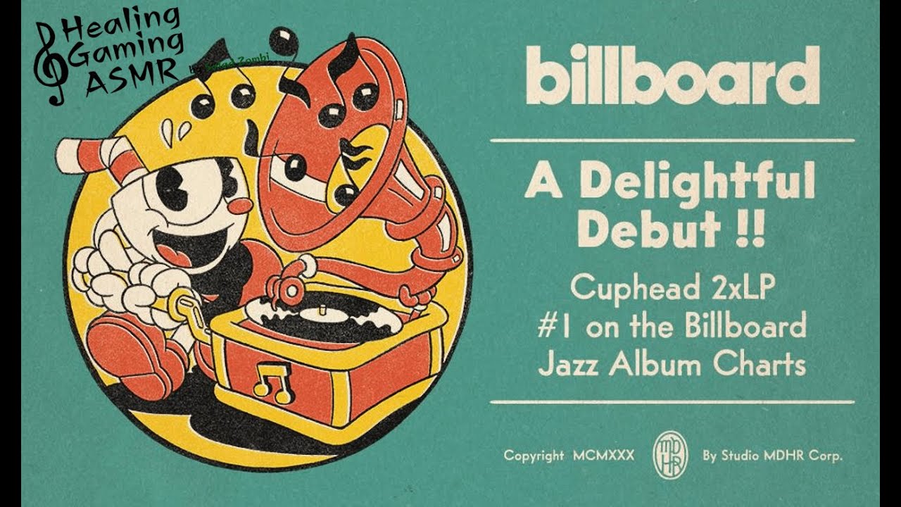 【Classical  Jazz Music】カップヘッド in カフェMUSIC アナログレコード　収録音源２時間耐久　 ～CUPHEAD～　　[環境音 5.1Chサラウンド]