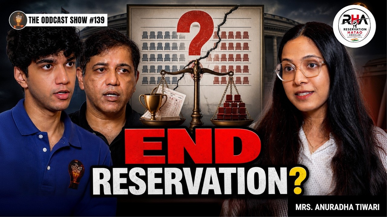 The Dark Reality of Reservation in India Exposed | Anuradha Tiwari  | The Oddcast Show