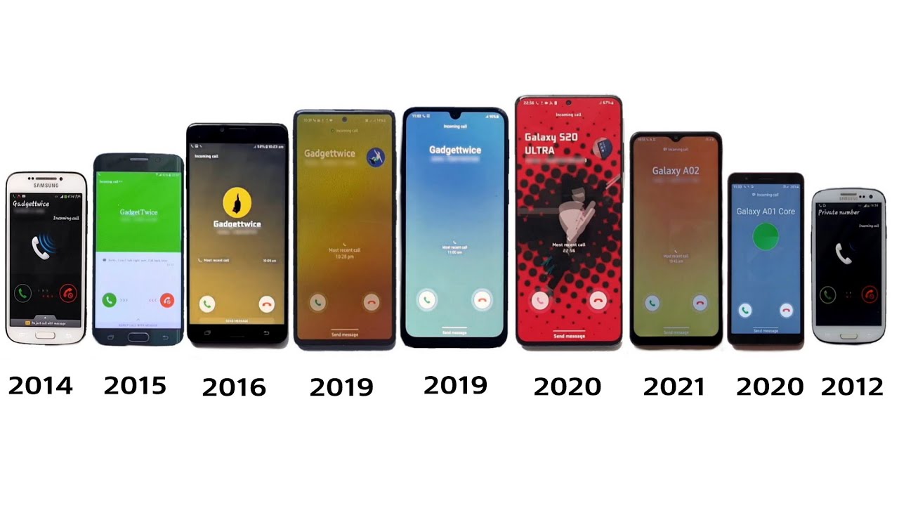 10 Samsung Galaxy Phone Collection incoming call Over The Horizon Ringtones (2012-2022)