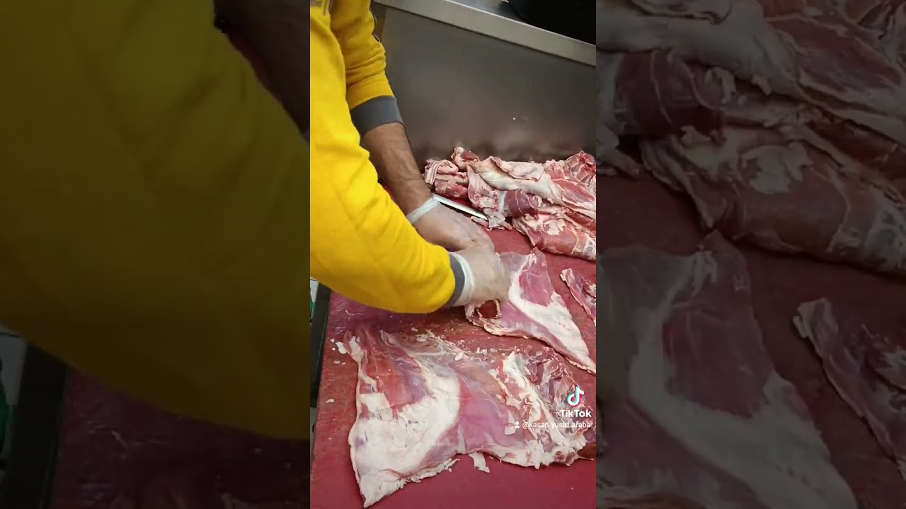 kuzu beyti hazırlanışı kasap usta işi