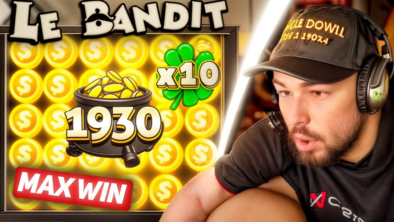 MAX WIN LE BANDIT! REKORDOWA WYGRANA SZYMOLA! - POTĘŻNE WYGRANE #12