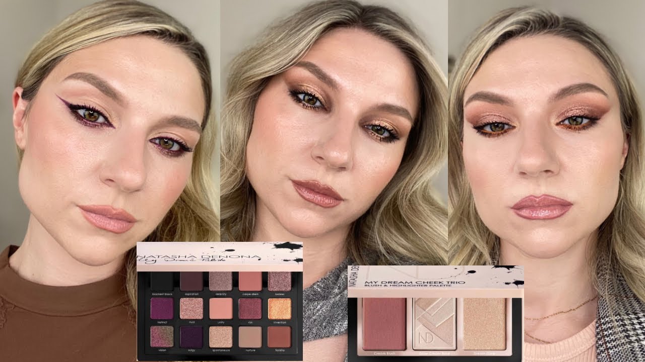 Natasha Denona: My Dream Palette и My Dream Cheek Trio. Обзор, свотчи, макияжи.