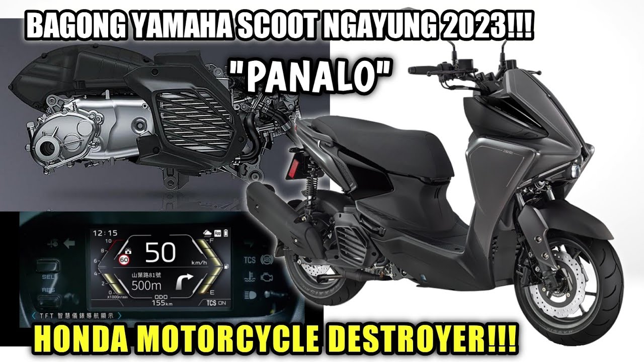 INILABAS NA ANG PINAKA BEST MOTORCYCLE SCOOTER NG YAMAHA NASA KANYA NA LAHAT YAMAHA AUGUR 155 2023 !