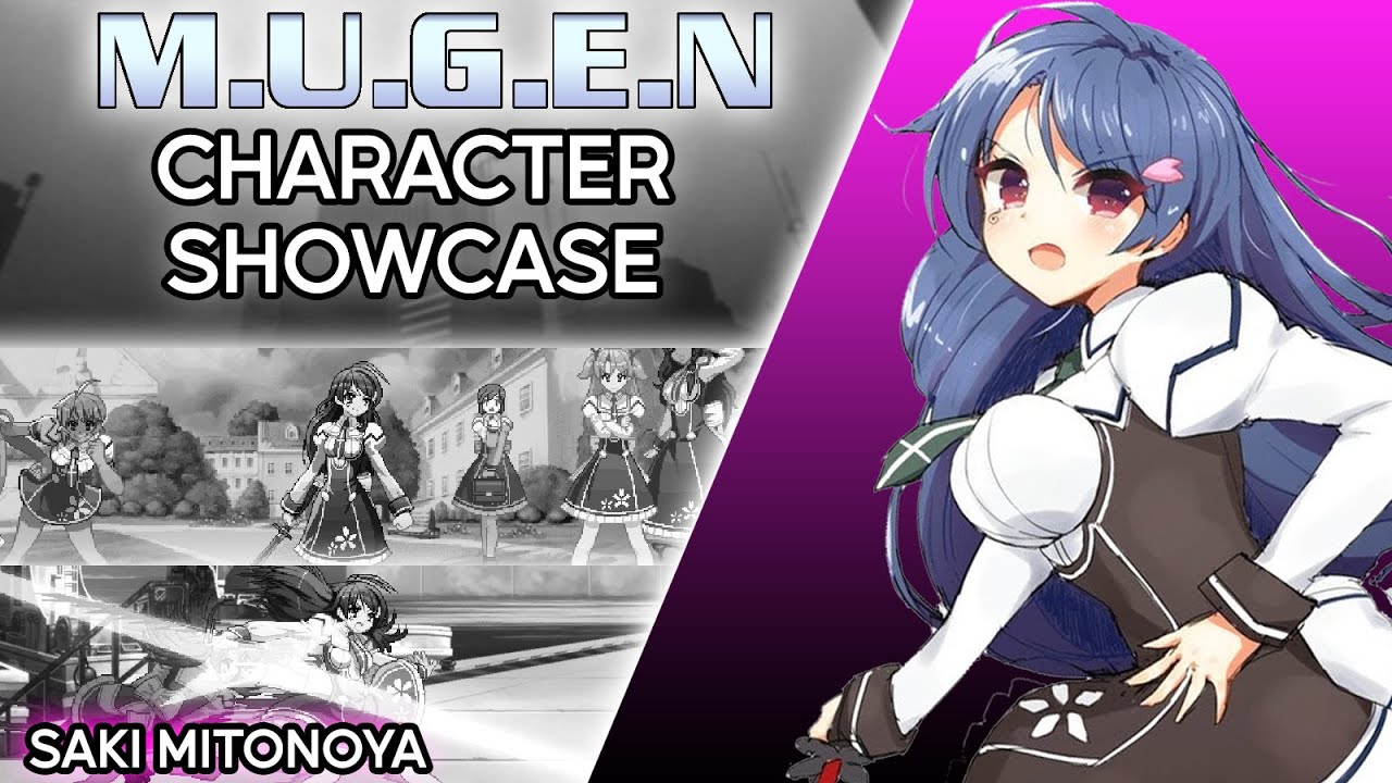 MUGEN/IKEMEN Showcasing - Saki Mitonoya