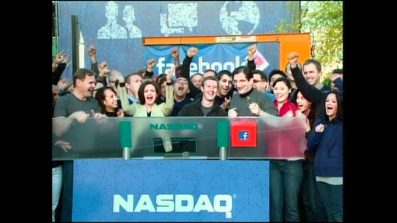 Facebook's Zuckerberg rings NASDAQ bell on day of IPO