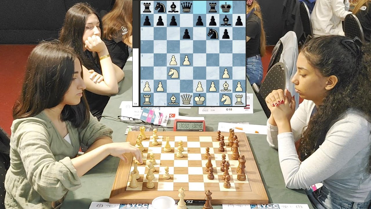 Chess Fight 🔥 WFM Abdinova Narmin (2099) vs FM Kochavi Dana (2168) King's Indian Defense