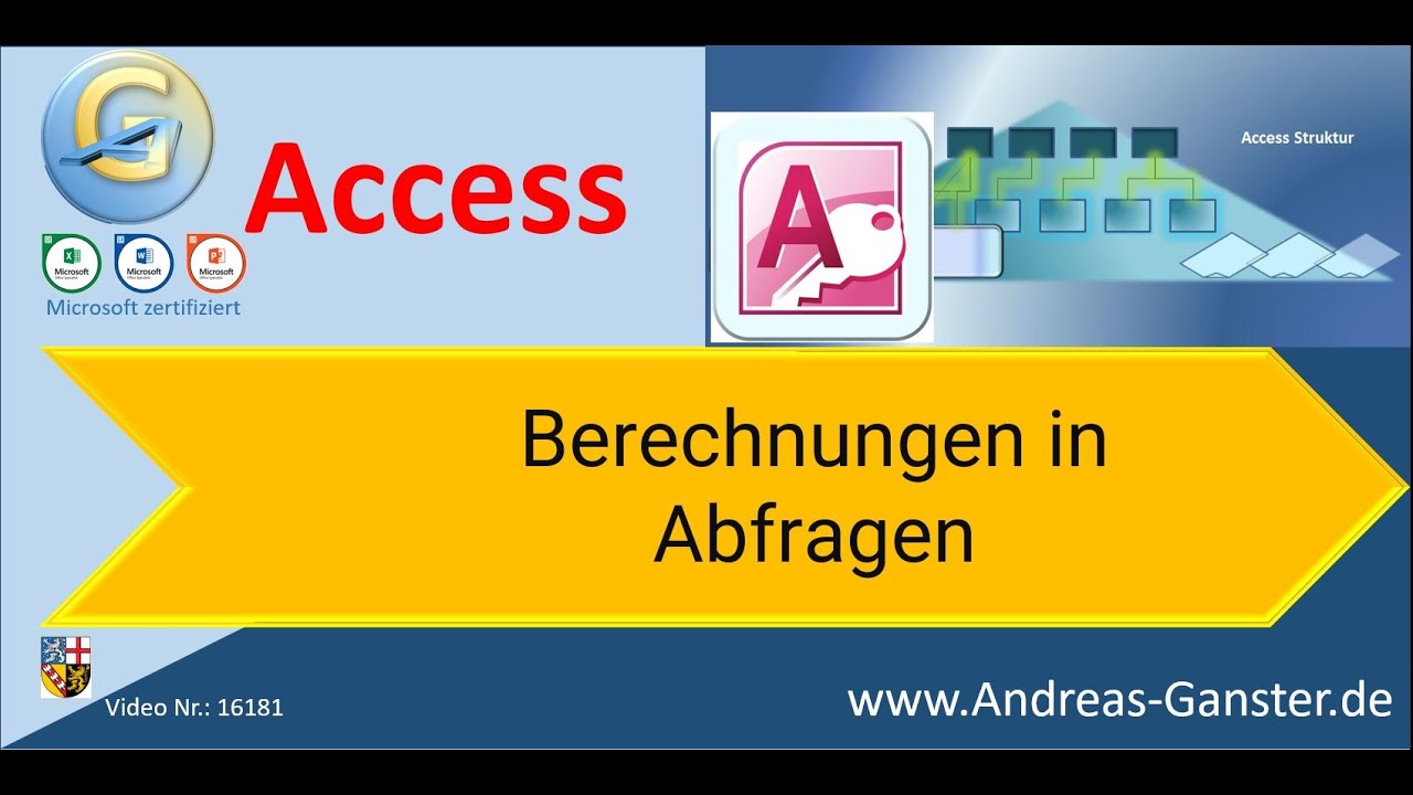 In Abfragen Berechnungen durchf&uuml;hren? | #Access #tips  16181 | #Tutorial #Ganster #format #dynamic