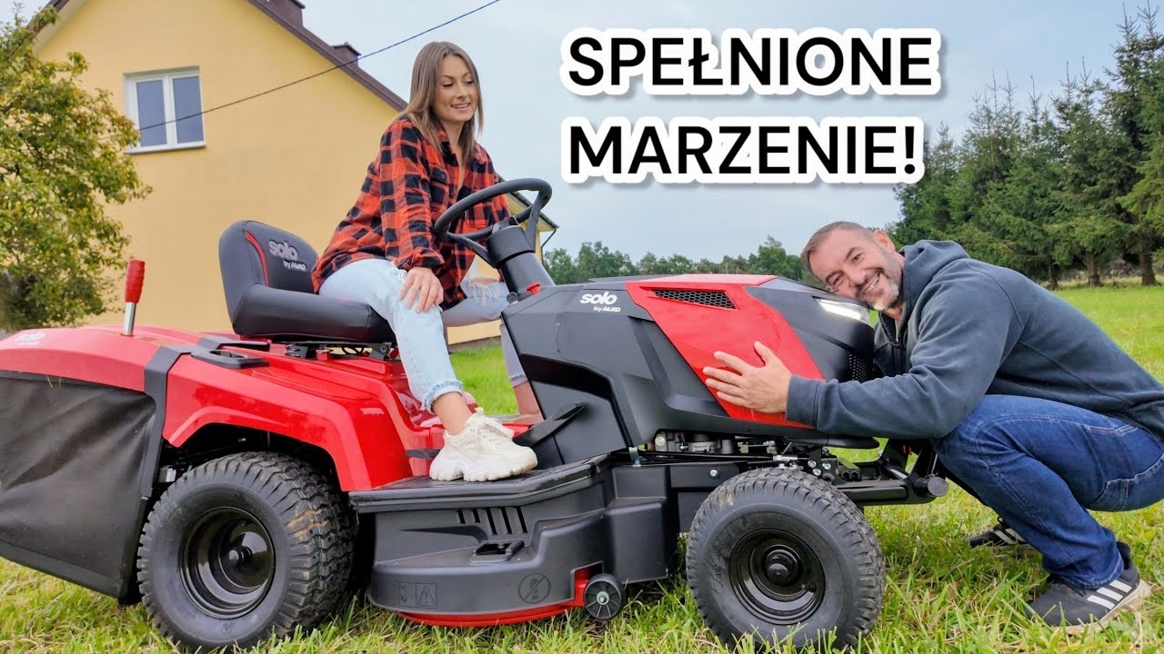 Skosiła trawę.. Od Lipna po Włocławek.. Kosiarka Solo&reg; by AL-KO Easy Pro T 14-86.6 HD-A
