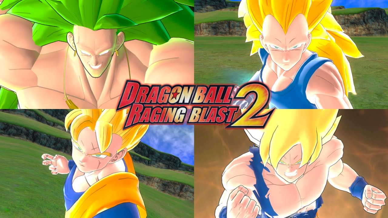 Dragon Ball Raging Blast 2 - All Ultimate Attacks & Team Attacks (4K 60FPS)