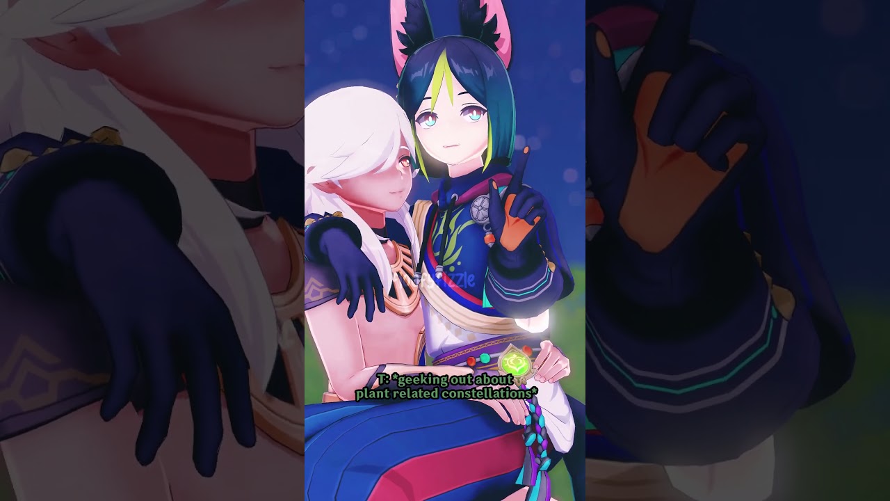 tfw ur husband is too cute #cynonari #cyno #tighnari #genshin #genshinimpact #MMD