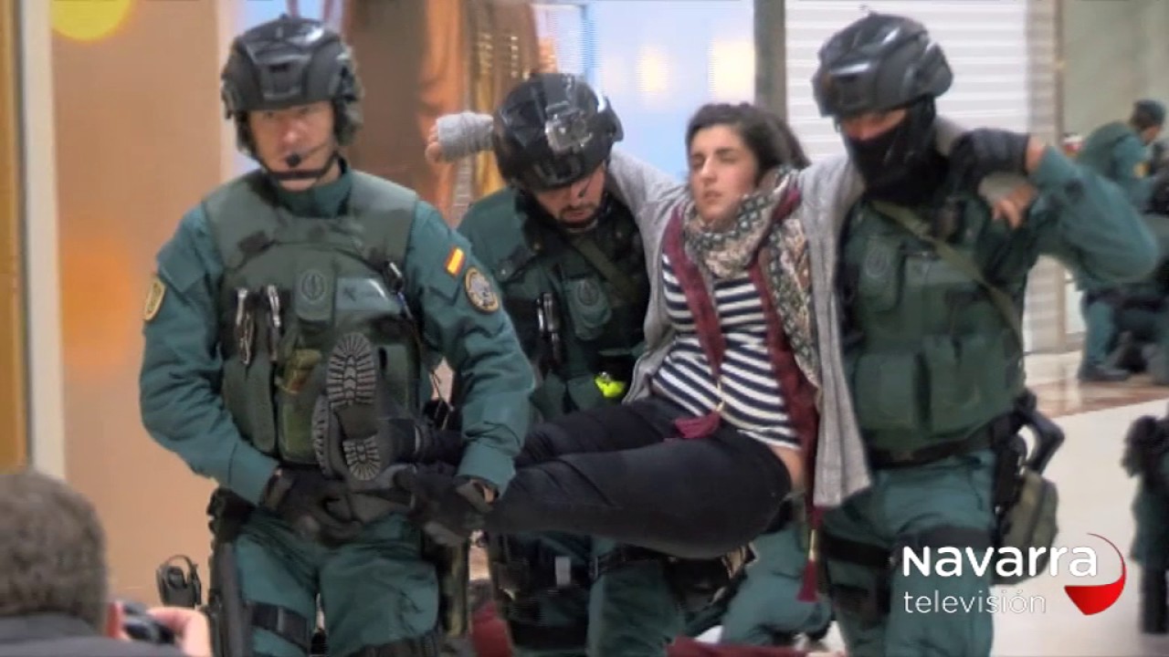 La Morea acogió anoche el primer simulacro de atentado yihadista realizado en España