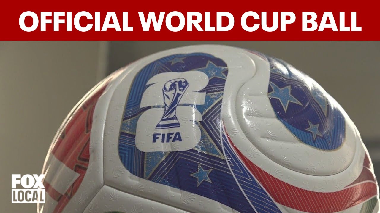 The official 2026 FIFA World Cup match ball, adidas Trionda