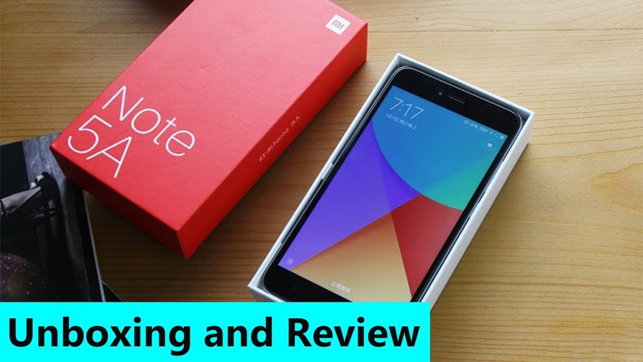 Redmi Note 5A | Unboxing and Review