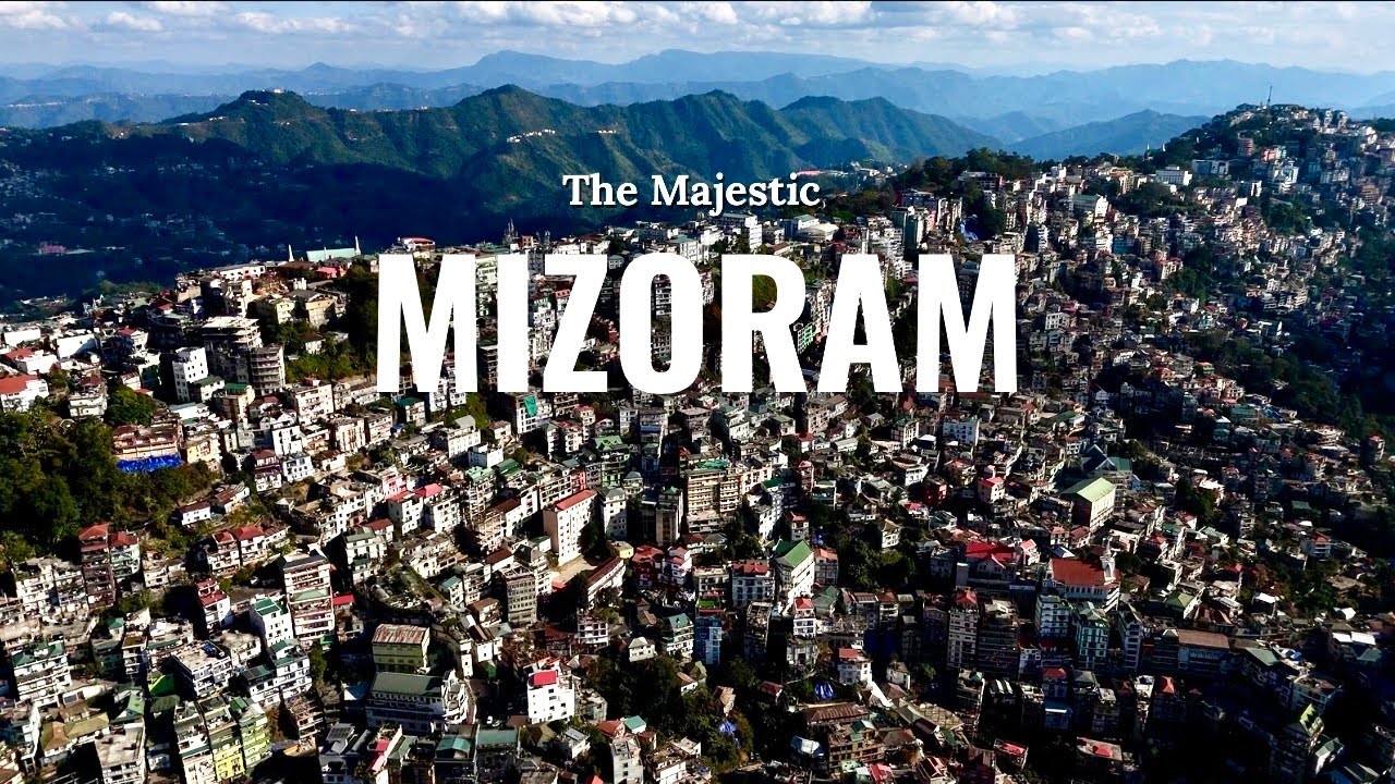 India's most beautiful hill city | Aizawl, MIZORAM | Life Of Suraj