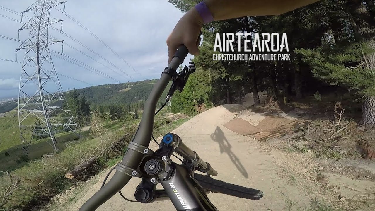 Christchurch Adventure Park | 70 JUMP Downhill Mountain Bike trail - Airtearoa
