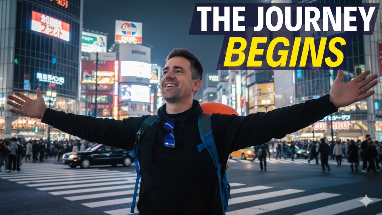 Flying to Japan for the First Time — The Start of an Epic Travel Series 🇯🇵