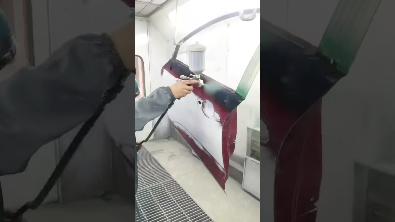 RS8901 spray gun atomization  effect 