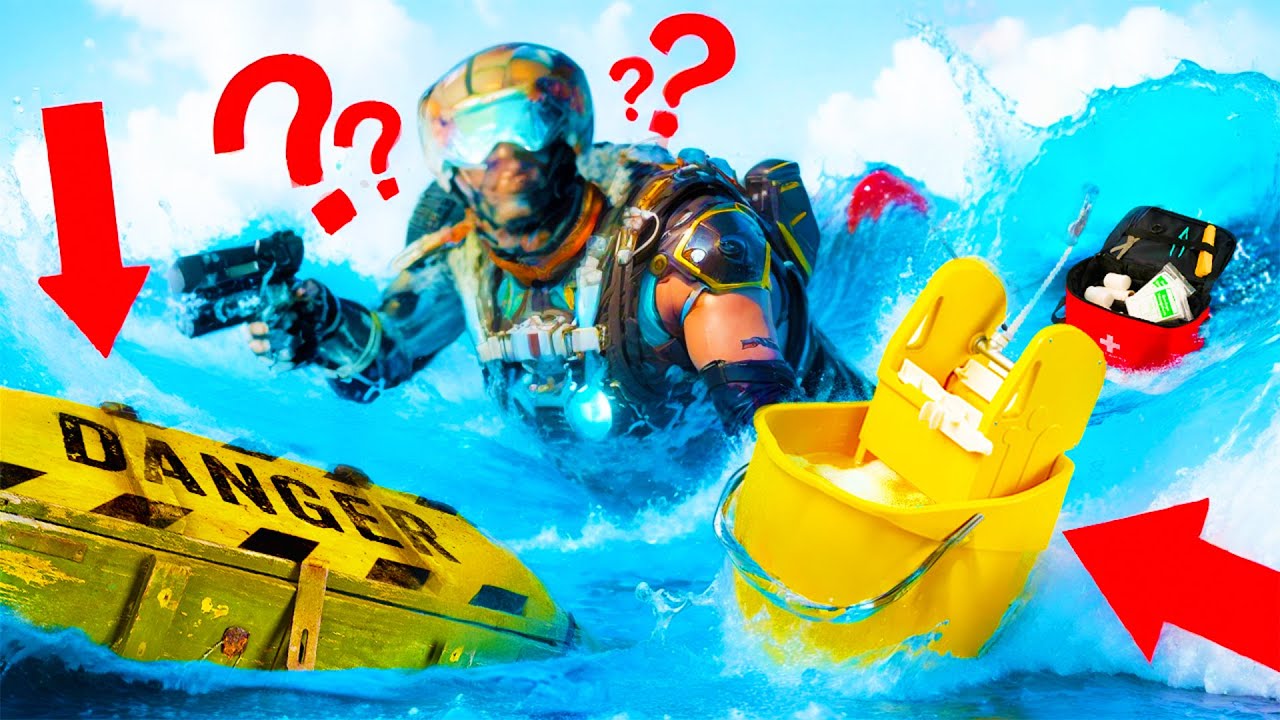 THEY ALL WERE TRICKING ME BY HIDING UNDERWATER AS PROP'S?!?!