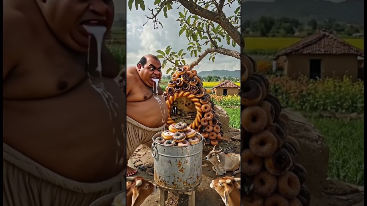 Женщина спасла жителей деревни от демонов #мини-блог #индия