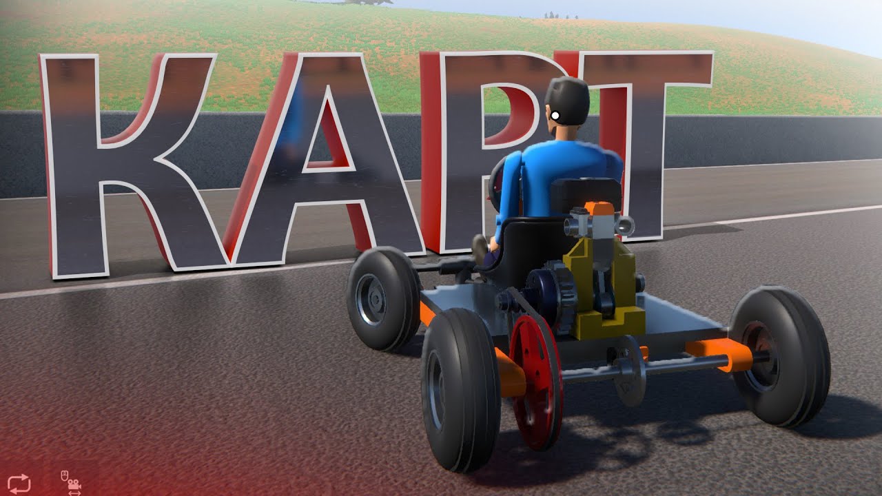 Собираем КАРТ В Игре GearBlocks!