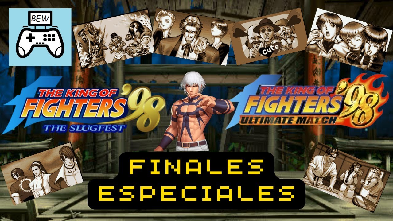 The King of Fighters '98 - Equipos especiales e imagenes (The Slugfest y Ultimate Match arcade)
