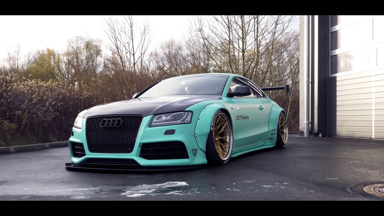 Audi S5 Liberty Walk I Airlift Airride I Vossen I TPProduction (4K)