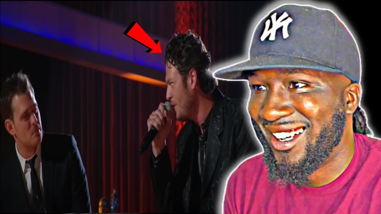 **AMAZING SONG!! Michael Buble and Blake Shelton - Home | REACTION