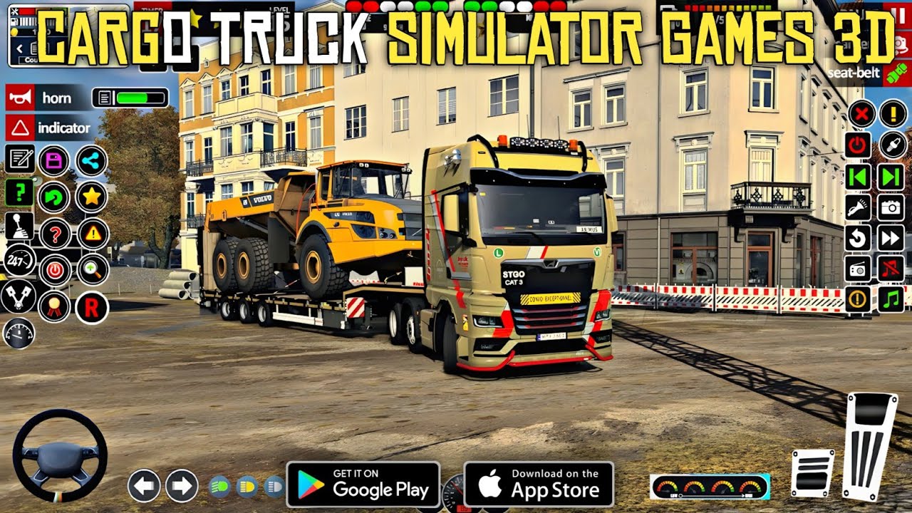 Cargo Truck Simulator Games 3D Gameplay Android & iOS