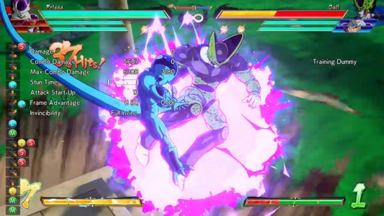 DBFZ Season 3.5 Frieza Combos Universal + Character specifically BnBs