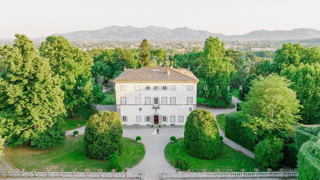 Merili & Wouter // Villa Grabau luxury wedding in Lucca, Italy