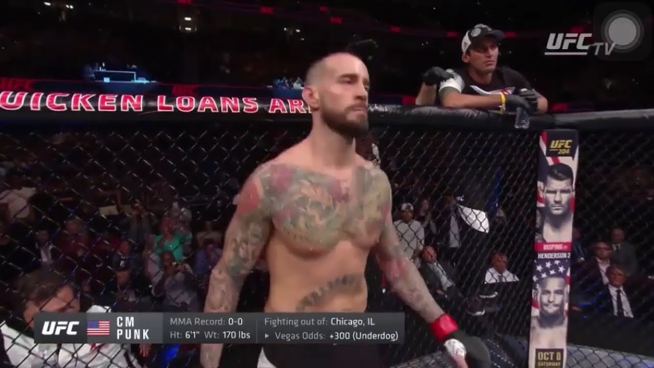 CM Punk vs. Mickey Gall - UFC 203