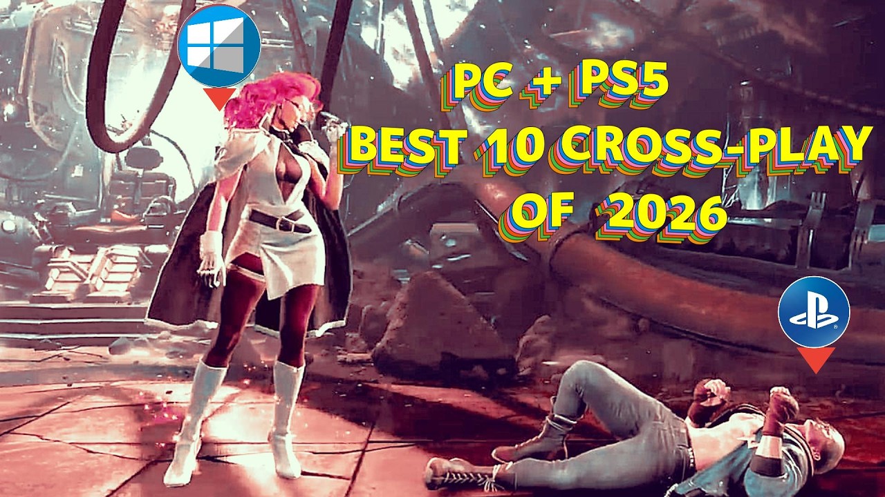 9 лучших игр для ПК и PS5 с кроссплатформенной поддержкой в ​​2026 году (Играйте вместе!)