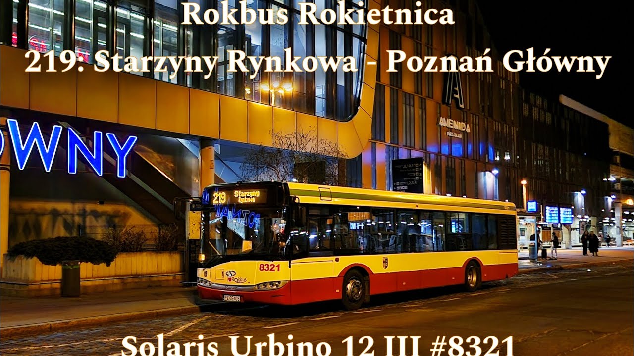 Rokbus Rokietnica - Linia 219, Solaris Urbino 12 III 