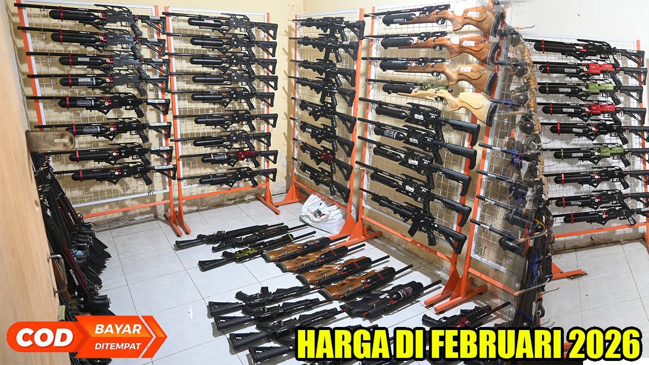Harga senapan angin di februari 2026 (PCP BOCAP PREDATOR, GHOST, FX, DAYSTATE SEMUA READY)