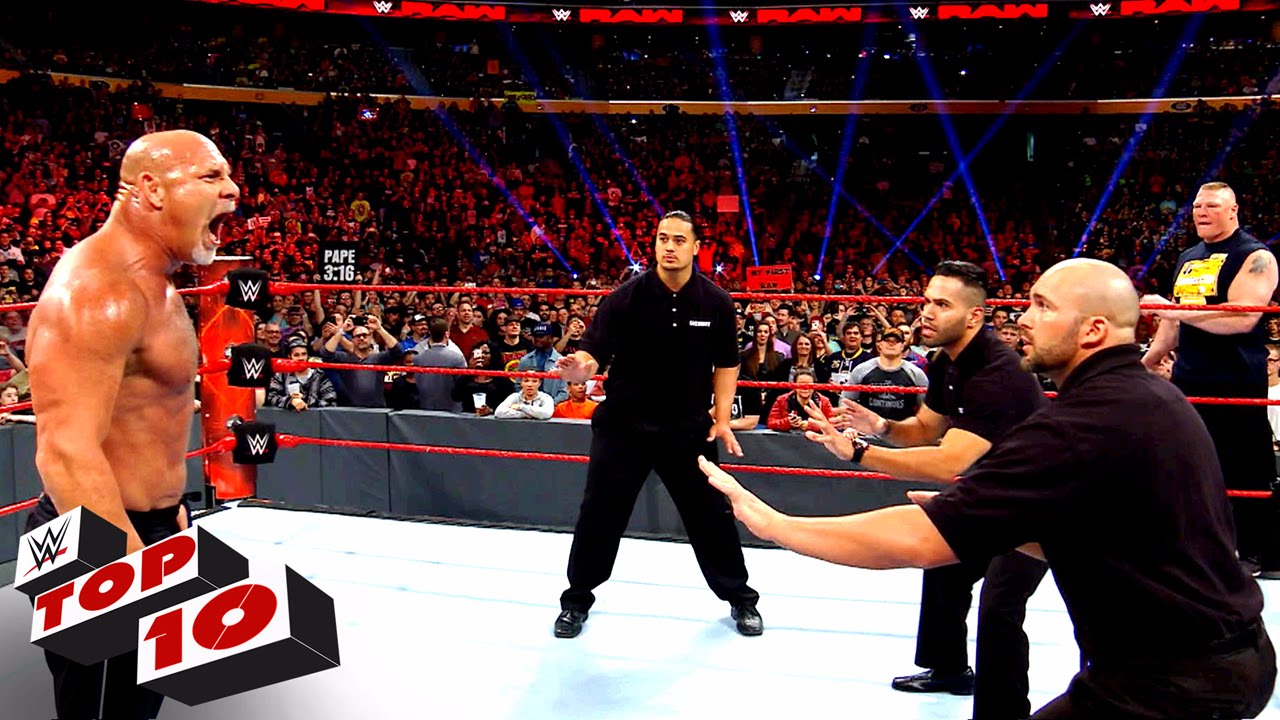 10 лучших моментов Raw: WWE Top 10, 14 ноября 2016 г.